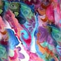 Scarves - Kolka Art - Multi Color - Charmeuse